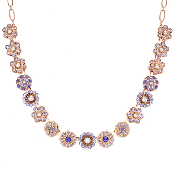 Mariana Extra Luxurious Rosette Necklace in Romance