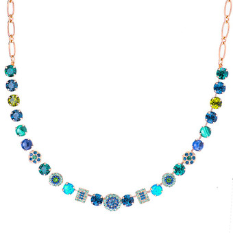 Mariana Must Have Cluster and Pave Necklace in Chamomile