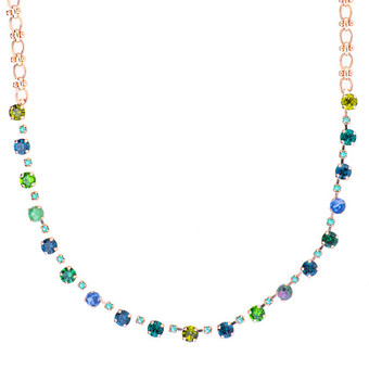 Mariana Petite Round Alternating Necklace in Chamomile
