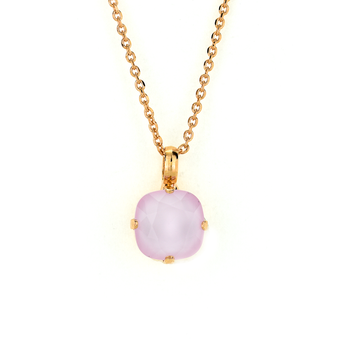 Mariana Cushion Cut Pendant in Sun Kissed Rose