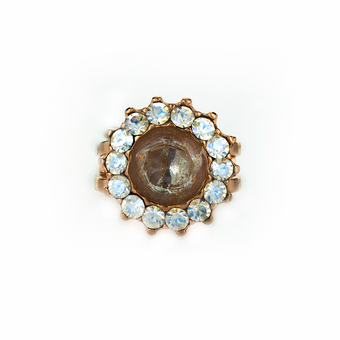 Mariana Extra Luxurious Adjustable Ring in Peace