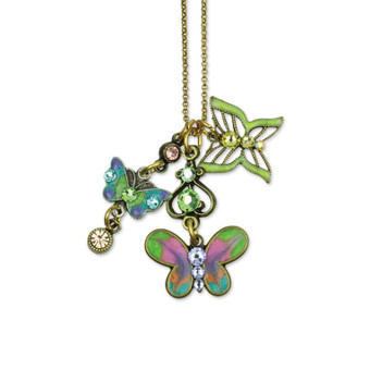 Anne Koplik Breakdown Butterflies Necklace