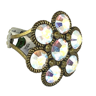 Michal Negrin Handmade Ice Lane Adjustable Ring