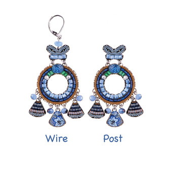 Ayala Bar Lindsay Blue Lagoon Earrings Ayala Bar Lindsay Blue Lagoon Earrings