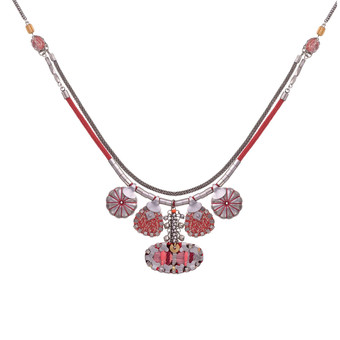 Ayala Bar Cigar Scarlet Sunrise Necklace