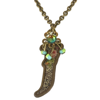 Michal Negrin Victorian Initial J Necklace Michal Negrin Victorian Initial J Necklace