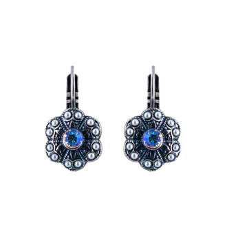 Mariana Lovable Flower French Wire Earrings in Cookie Dough - Preorder