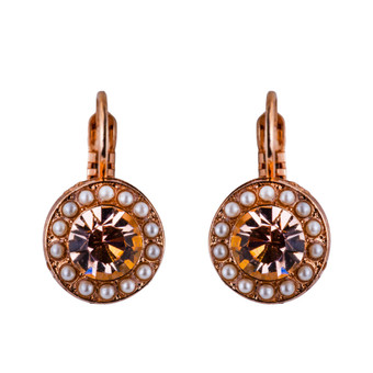 Mariana Must-Have Pave French Wire Earrings Cookie Dough - Preorder