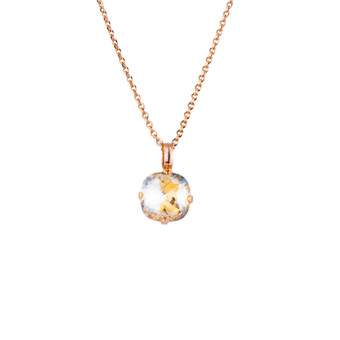 Mariana Cushion Cut Pendant in Golden Shadow - Preorder