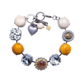 Mariana Extra Luxurious Cluster Bracelet in Butter Pecan - Preorder