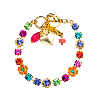 Mariana Petite Flower Bracelet in Rainbow Sherbet - Preorder