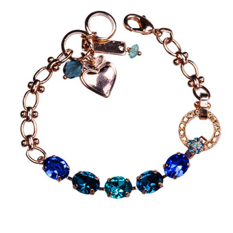 Mariana Oval Chain Bracelet in Fairytale - Preorder