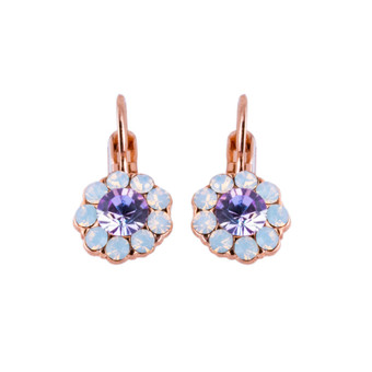 Mariana Must-Have Flower Leverback Earrings in Ice Queen - Preorder