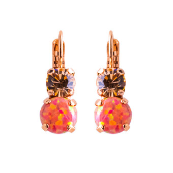 Mariana Must-Have Classic Two-Stone Leverback Earrings in Magic - Preorder