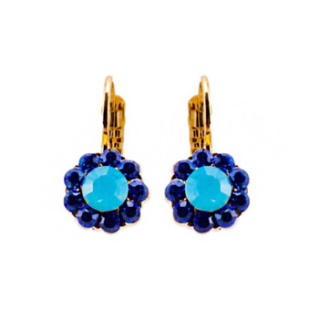 Mariana Must-Have Flower Leverback Earrings in Fairytale - Preorder