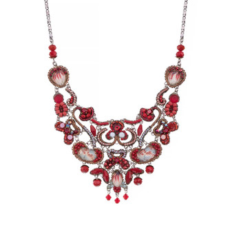 Ayala Bar Red Roses Classic Necklace