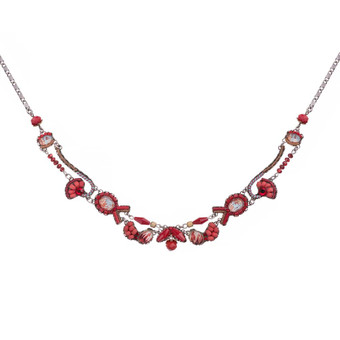 Ayala Bar Red Roses Must Have Necklace