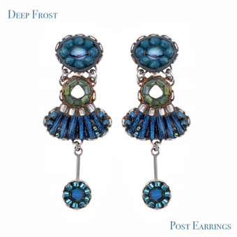 Ayala Bar Deep Frost Pure Poetry Earrings