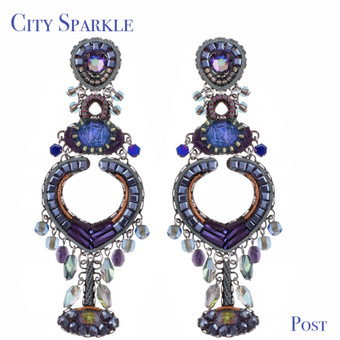 Ayala Bar City Sparkle Walk the Talk Earrings