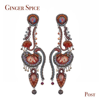 Ayala Bar Ginger Spice Flame Earrings