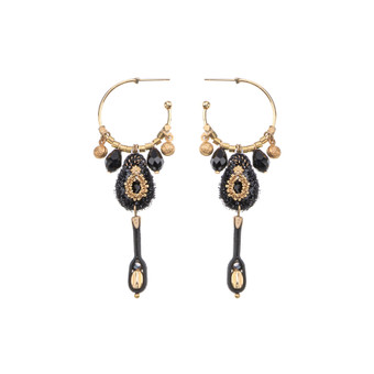 Ayala Bar Gilded Black After the After Party Earrings Ayala Bar Gilded Black After the After Party Earrings