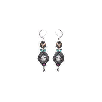 Ayala Bar Obsidian Midnight Earrings