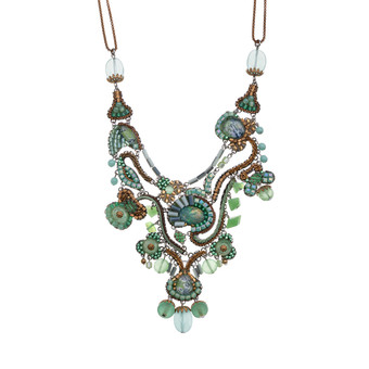 Ayala Bar Seagrass Ocean Bloom Necklace