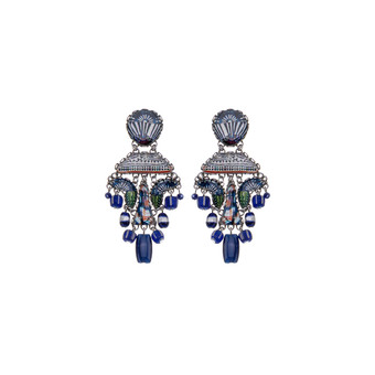 Ayala Bar Blue Domes Urban Glow Earrings