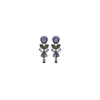 Ayala Bar Blue Domes Free Spirit Earrings
