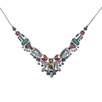 Ayala Bar Candy Twist Artistic Glass Necklace