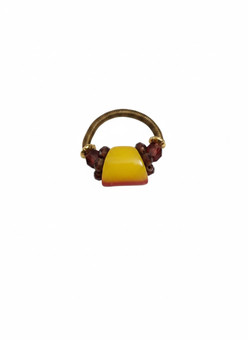  Orna Lalo Yellow Deco Ring-R