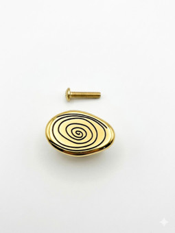 Orna Lalo Designer Series – Spiral Oval Knob