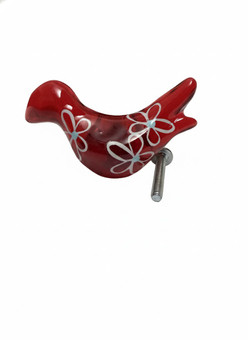 Orna Lalo Designer Series – Scarlet Bird Knob