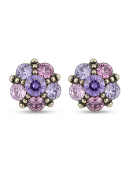   Michal Negrin Sweet Flower Multi Post Earrings