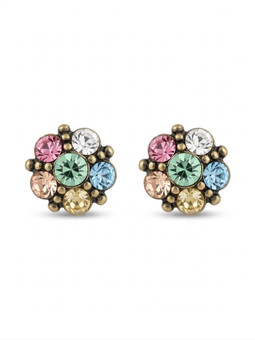  Michal Negrin Sweet Flower Multi Post Earrings