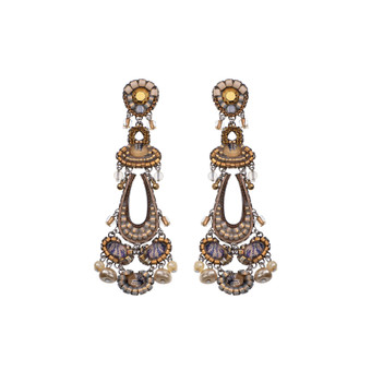 Ayala Bar Drops of Gold Gilded Shell Earrings