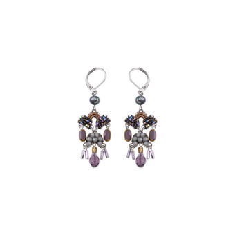 Ayala Bar Purple Passion Lilac Dusk Earrings