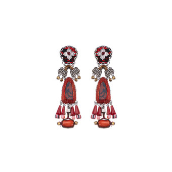 Ayala Bar Crimson Fire The Red Carpet Earrings