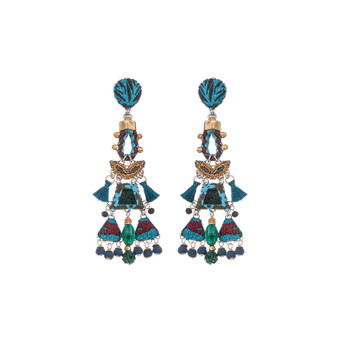 Ayala Bar Ocean Abyss Midnight Reef Earrings