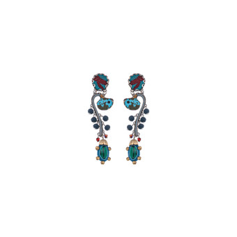 Ayala Bar Ocean Abyss Coral Cave Earrings