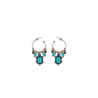 Ayala Bar Ocean Abyss Regatta Hoop Earrings