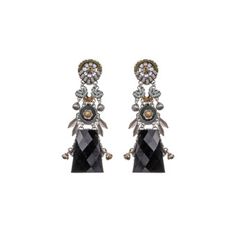 Ayala Bar Night Queen Dark Bloom Earrings