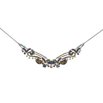Ayala Bar Moonlight Shimmer Tidal Silver Necklace