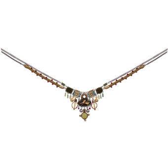 Ayala Bar Vintage Gold Silk Road Treasure Necklace
