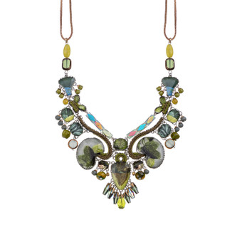 Ayala Bar Forest Reflection Woodland Picnic Necklace