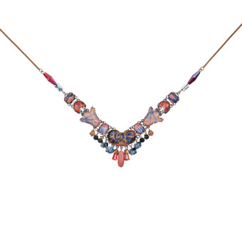 Ayala Bar Amber Bloom Sunbaked Clay Necklace