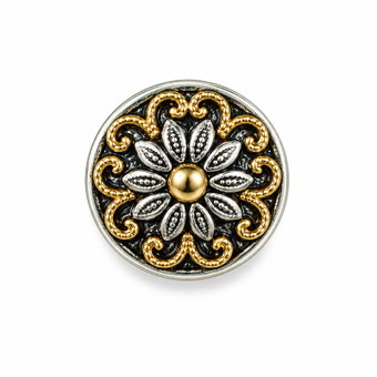 Michal Golan Metallika Hematite Circle Ring