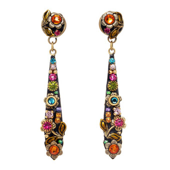 Michal Golan Midnight Garden Drop Post Earrings