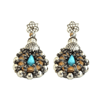 Anat Collection Earrings - Tear Drop Vintage Vogue