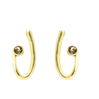 Anat Collection Earrings - J Shaped